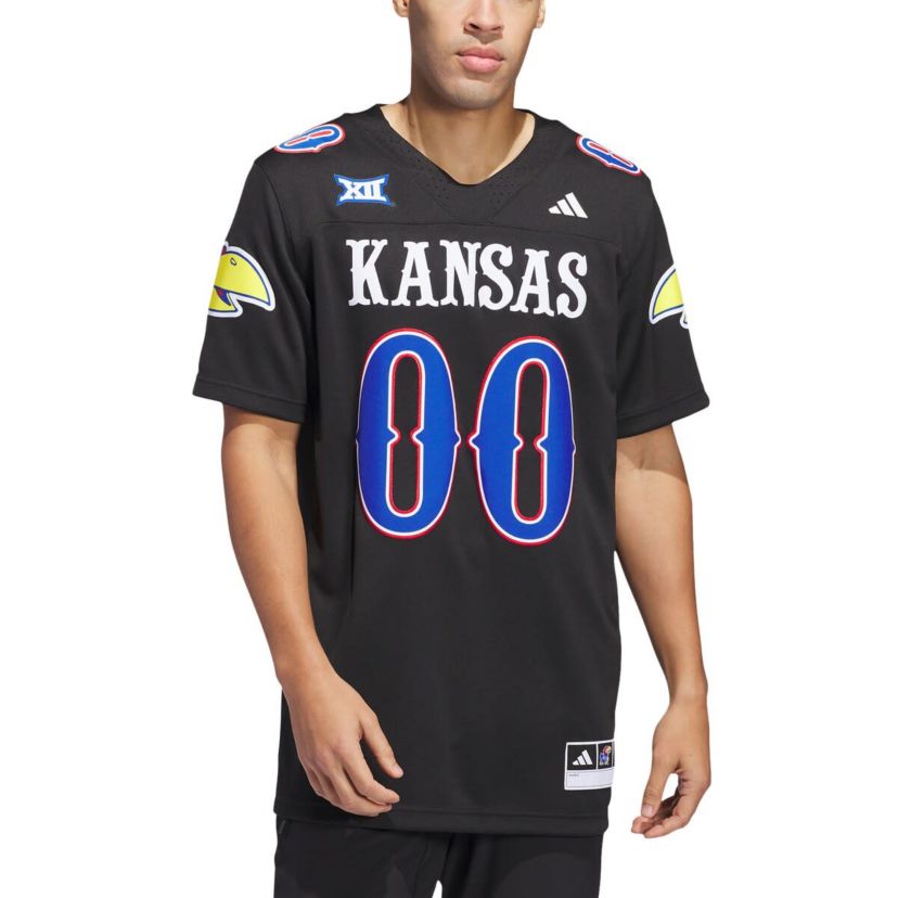 NCAA #00 Kansas Jayhawks Alternate Premier Jersey