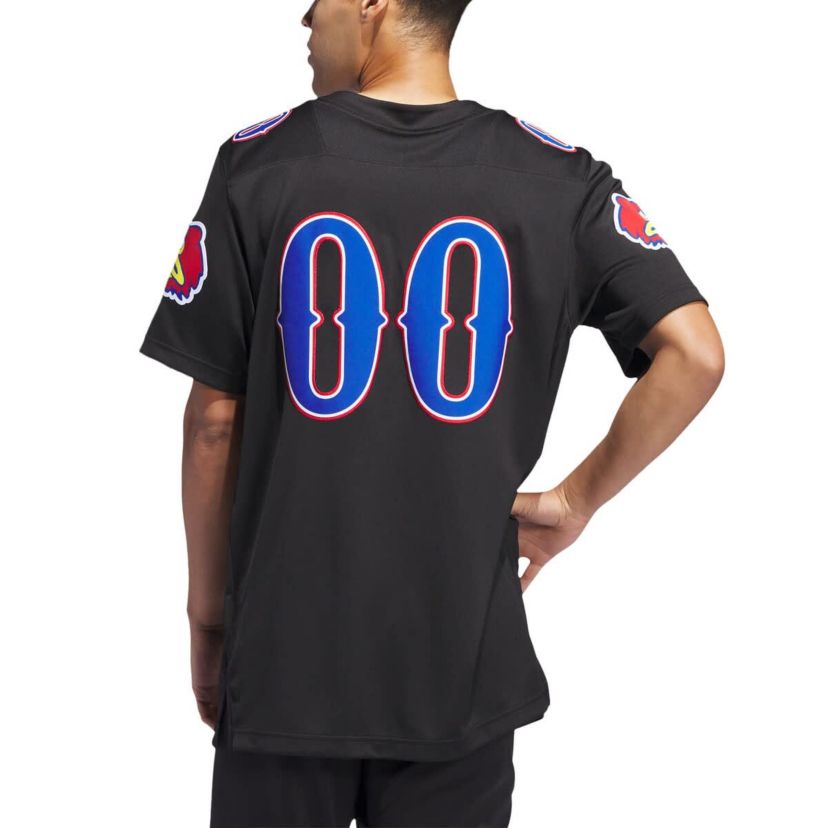 NCAA #00 Kansas Jayhawks Alternate Premier Jersey