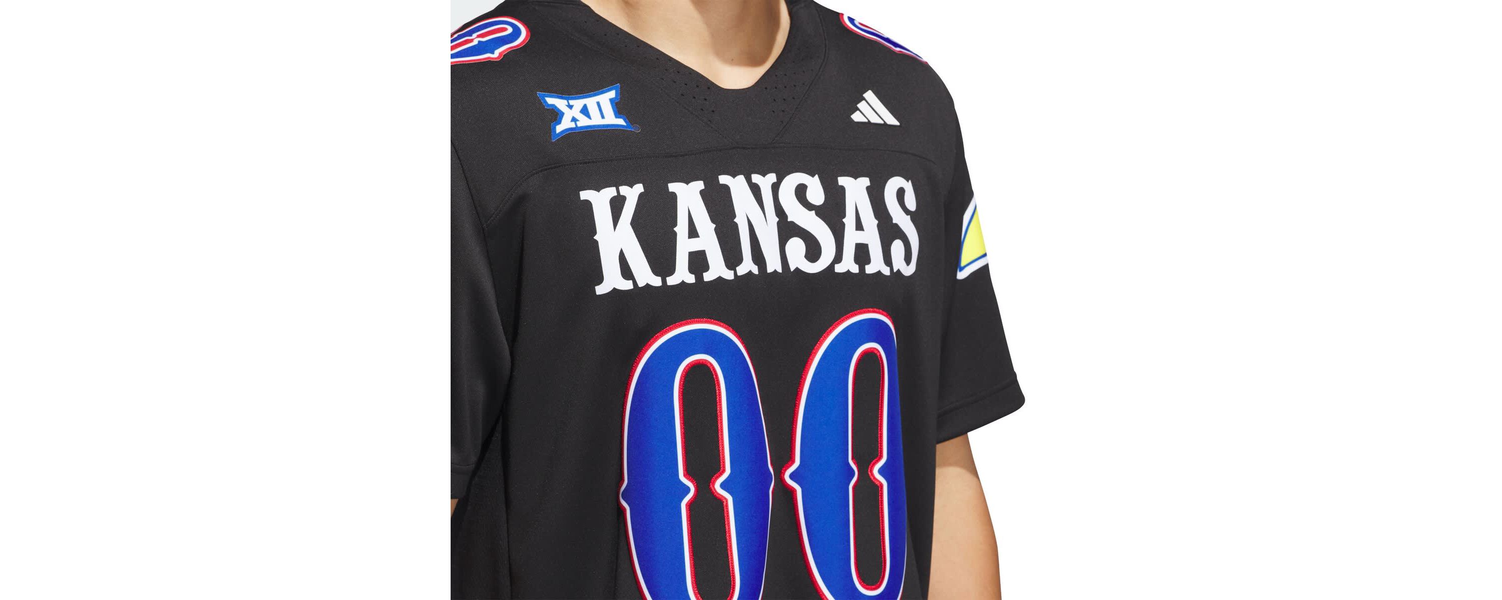 NCAA #00 Kansas Jayhawks Alternate Premier Jersey