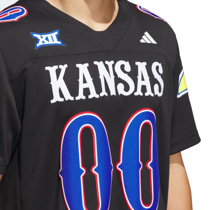 NCAA #00 Kansas Jayhawks Alternate Premier Jersey