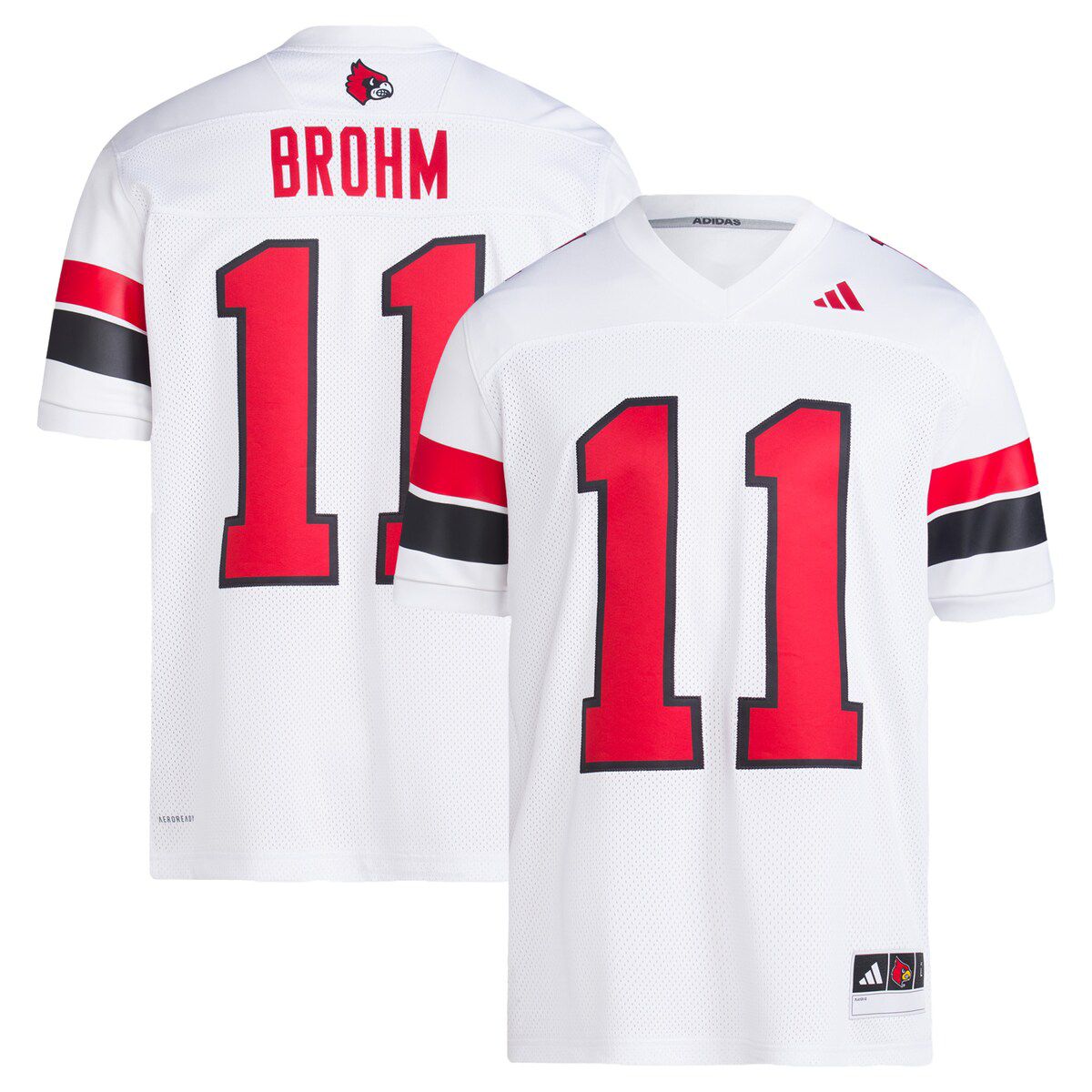 NCAA Jeff Brohm Louisville Cardinals Football Icon Premier Jersey