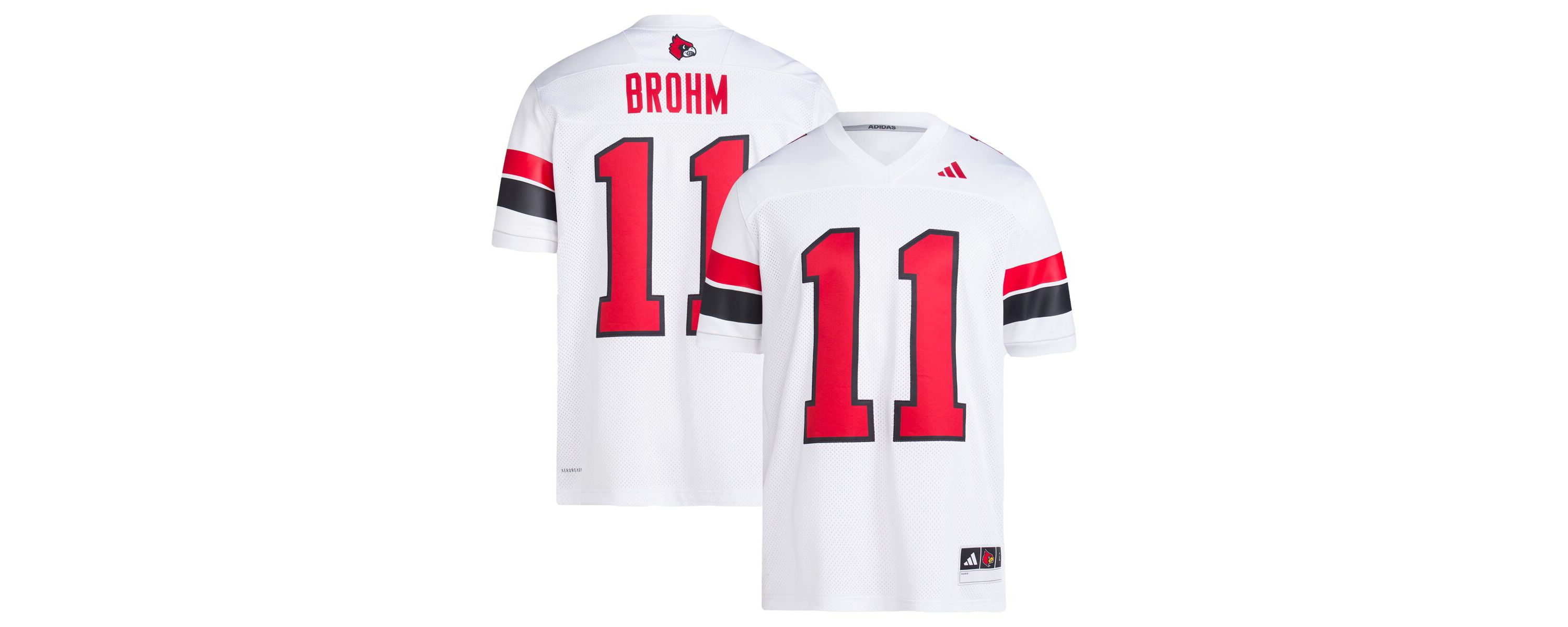 NCAA Jeff Brohm Louisville Cardinals Football Icon Premier Jersey