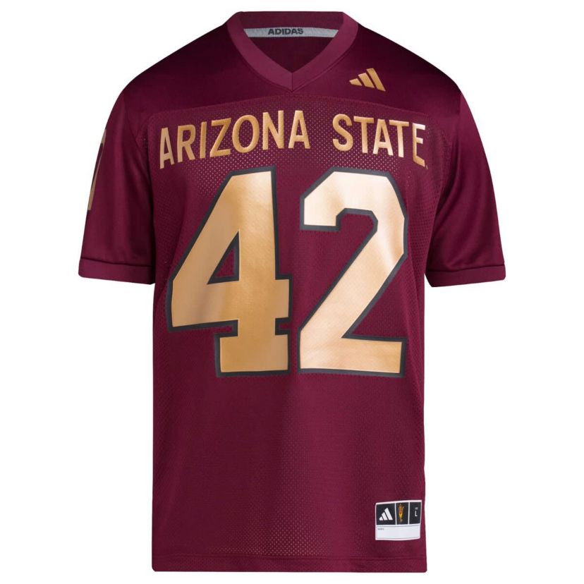NCAA Pat Tillman #42 Arizona State Sun Devils Football Icon Premier Jersey