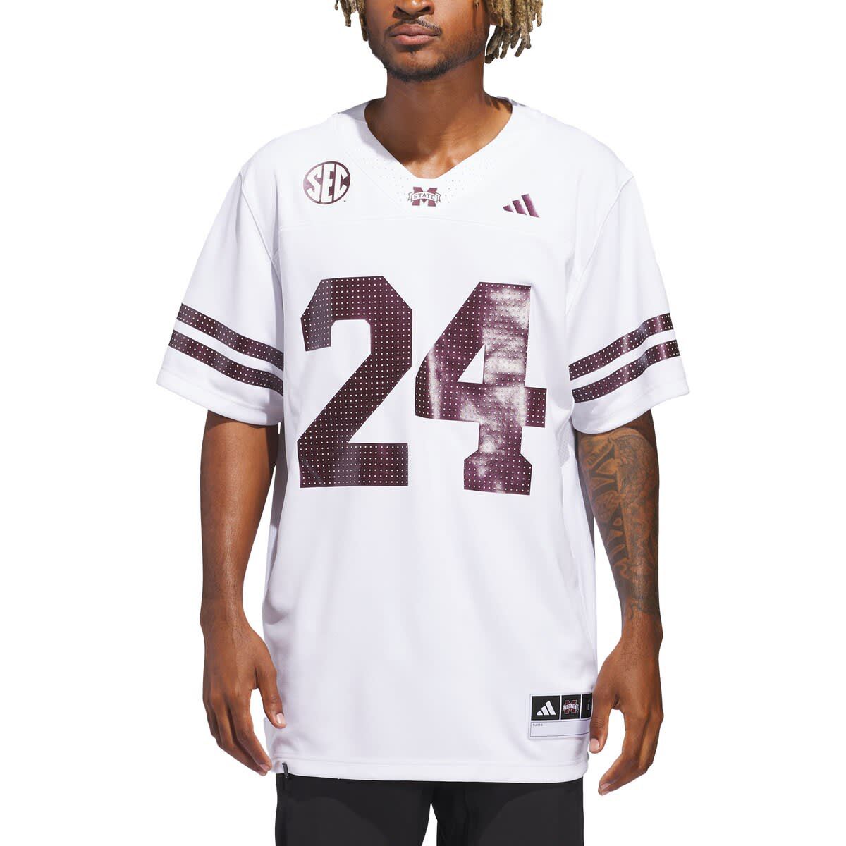 adidas NCAA Mississippi State Bulldogs Out Jersey | Belk