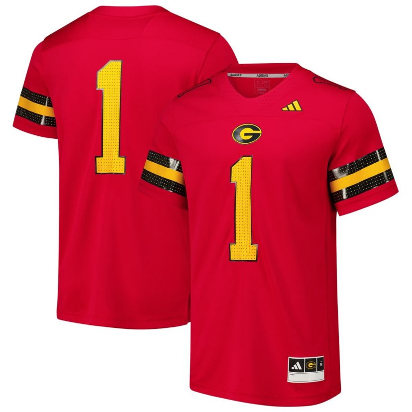 Grambling State Tigers NCAA #1 Grambling Tigers Premier Strategy Jersey