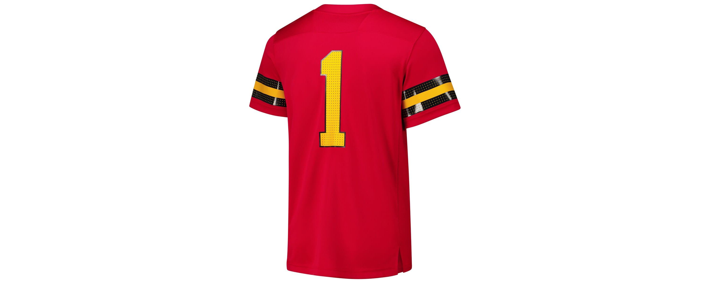 Grambling State Tigers NCAA #1 Grambling Tigers Premier Strategy Jersey