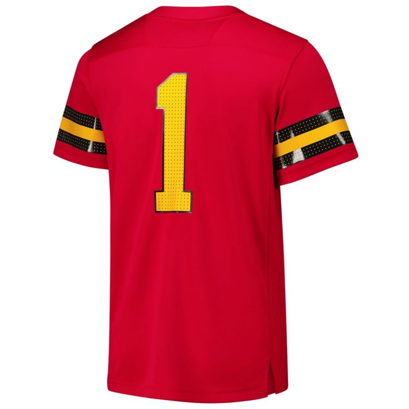 Grambling State Tigers NCAA #1 Grambling Tigers Premier Strategy Jersey