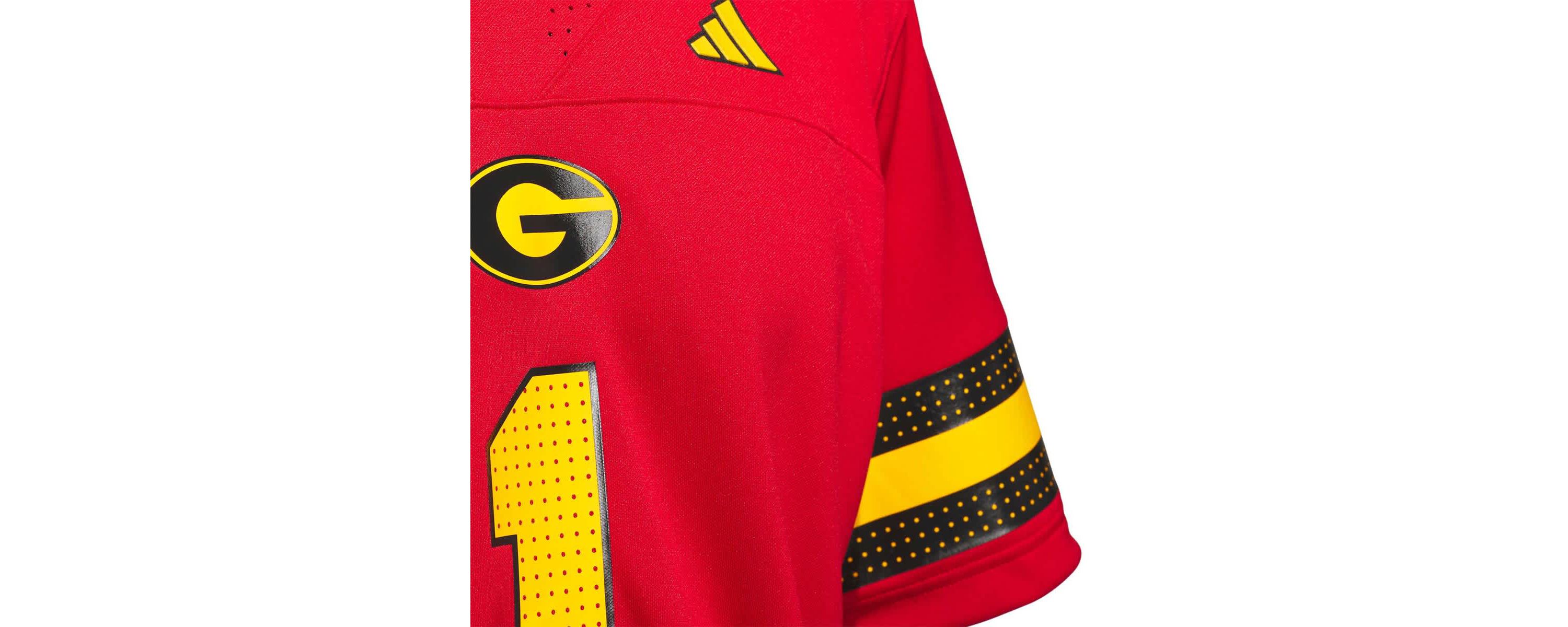 Grambling State Tigers NCAA #1 Grambling Tigers Premier Strategy Jersey