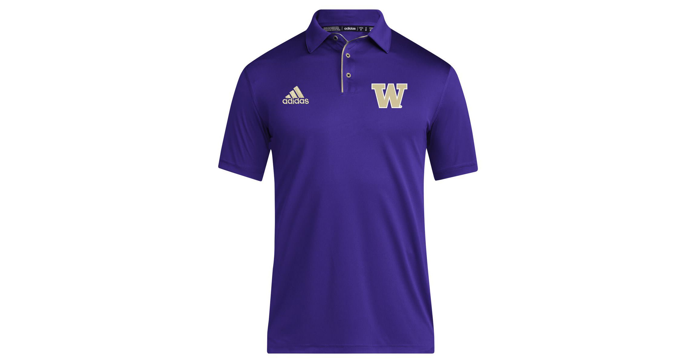 NCAA Washington Huskies 2024 Coaches AEROREADY Polo