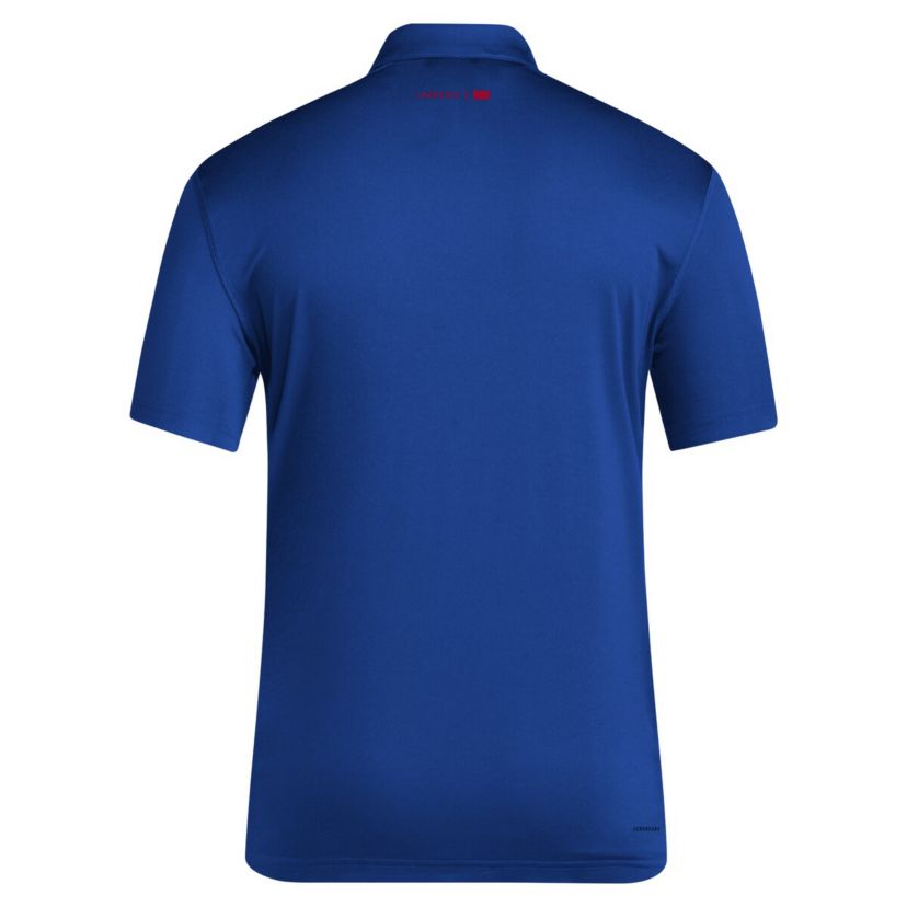 NCAA Kansas Jayhawks 2024 Coaches AEROREADY Polo