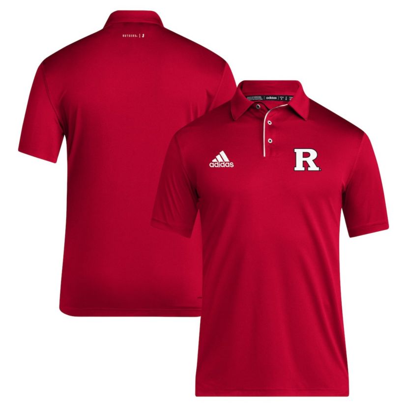 Rutgers Scarlet Knights NCAA Rutgers Knights 2024 Coaches AEROREADY Polo