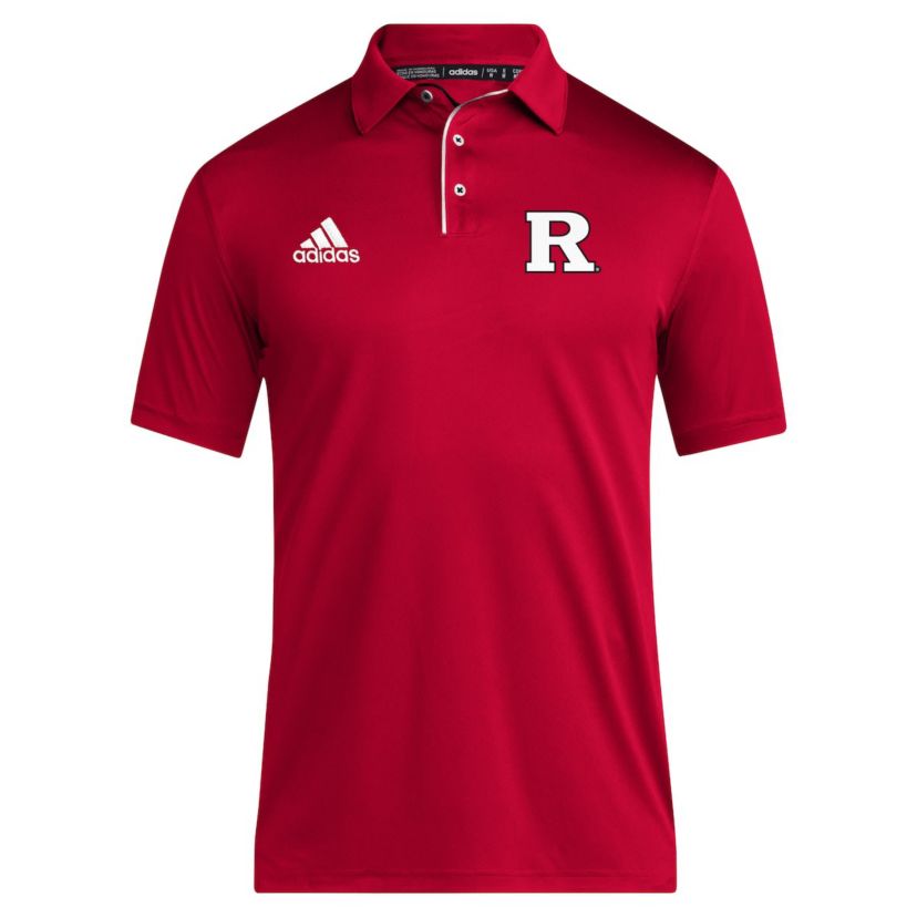 Rutgers Scarlet Knights NCAA Rutgers Knights 2024 Coaches AEROREADY Polo