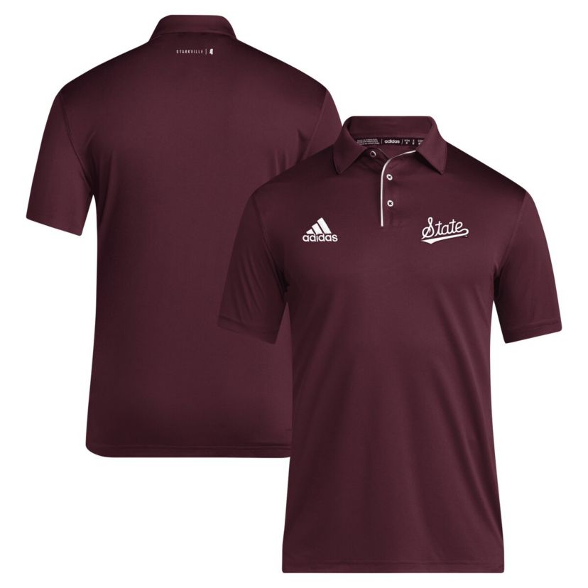 NCAA Mississippi State Bulldogs 2024 Coaches AEROREADY Polo