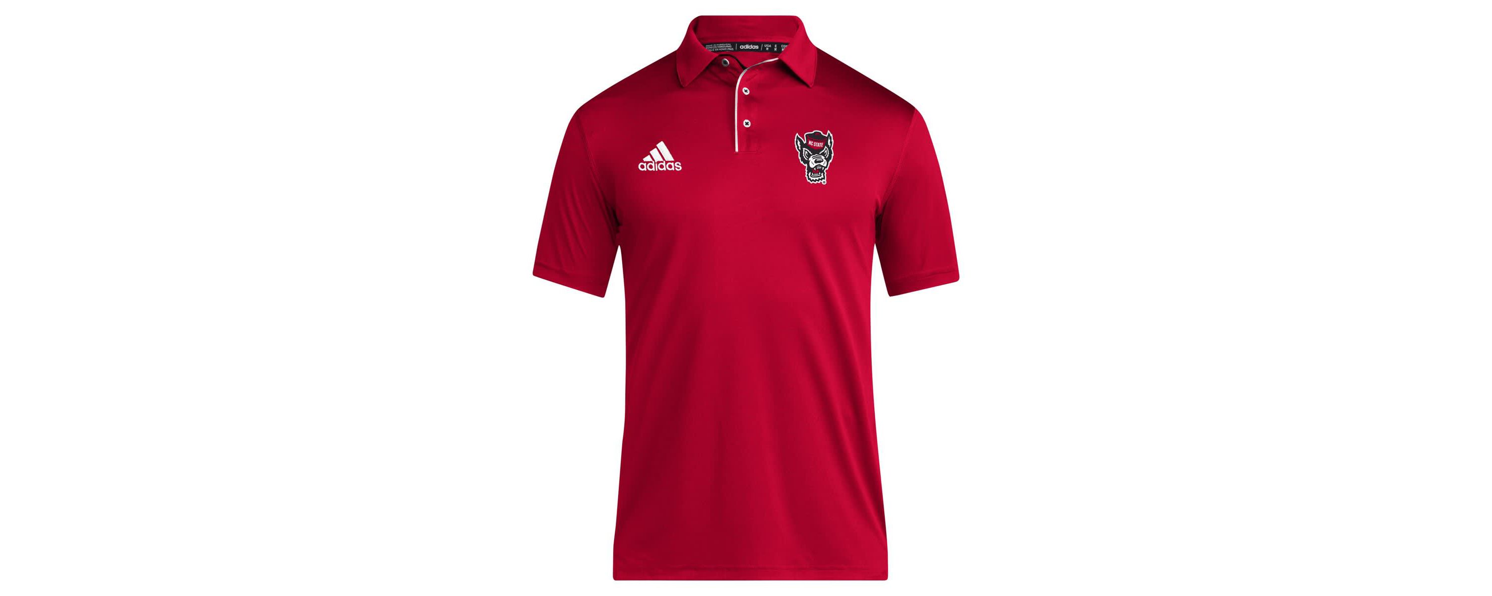 NCAA NC State Wolfpack 2024 Coaches AEROREADY Polo