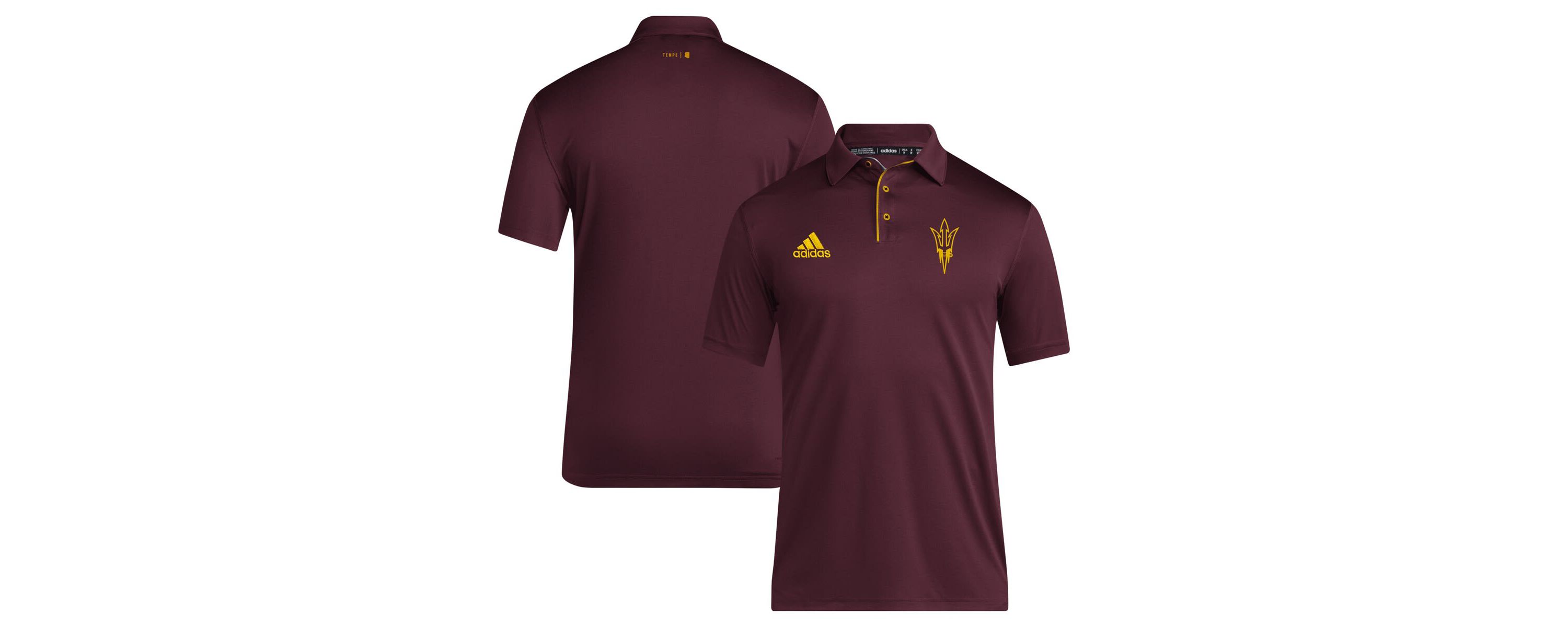 NCAA Arizona State Sun Devils 2024 Coaches AEROREADY Polo