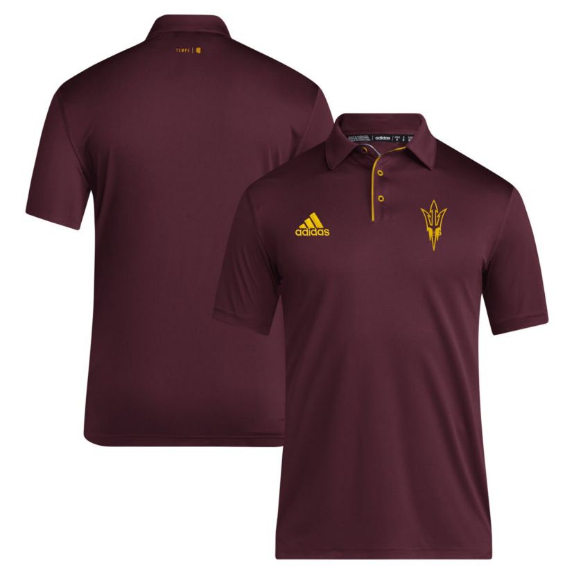 NCAA Arizona State Sun Devils 2024 Coaches AEROREADY Polo