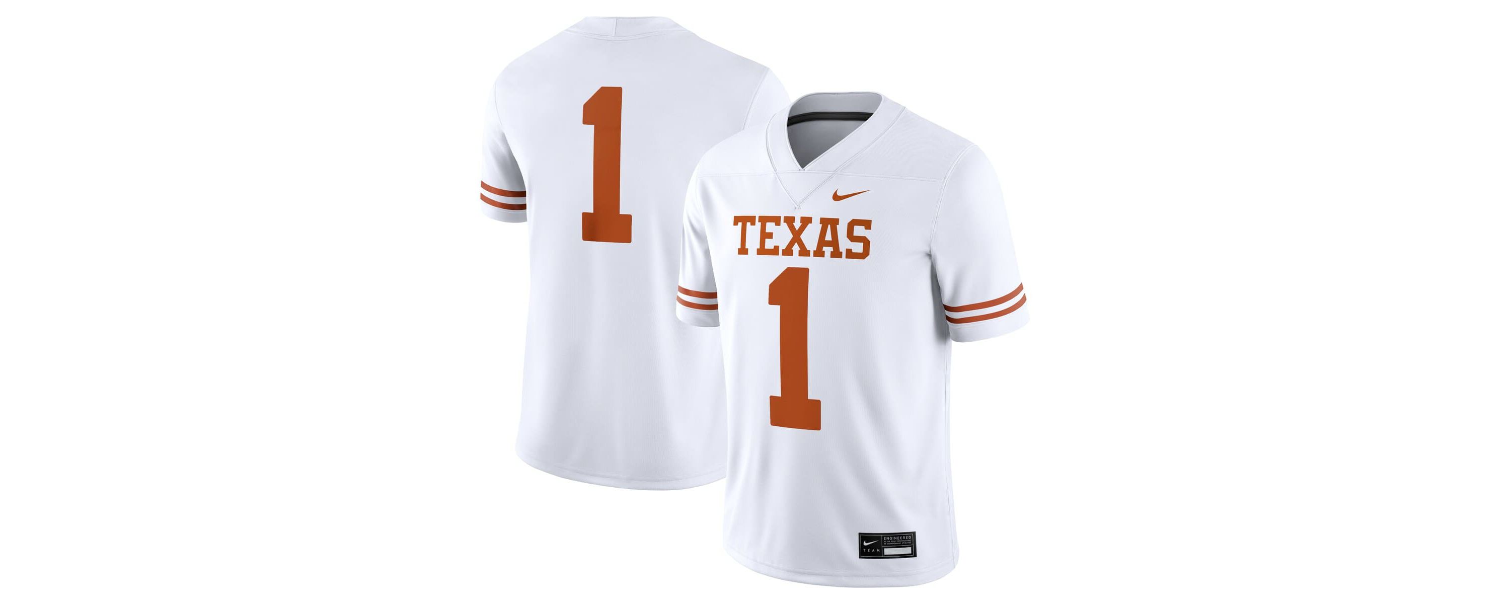 NCAA Nike #1 Texas Longhorns Game Jersey