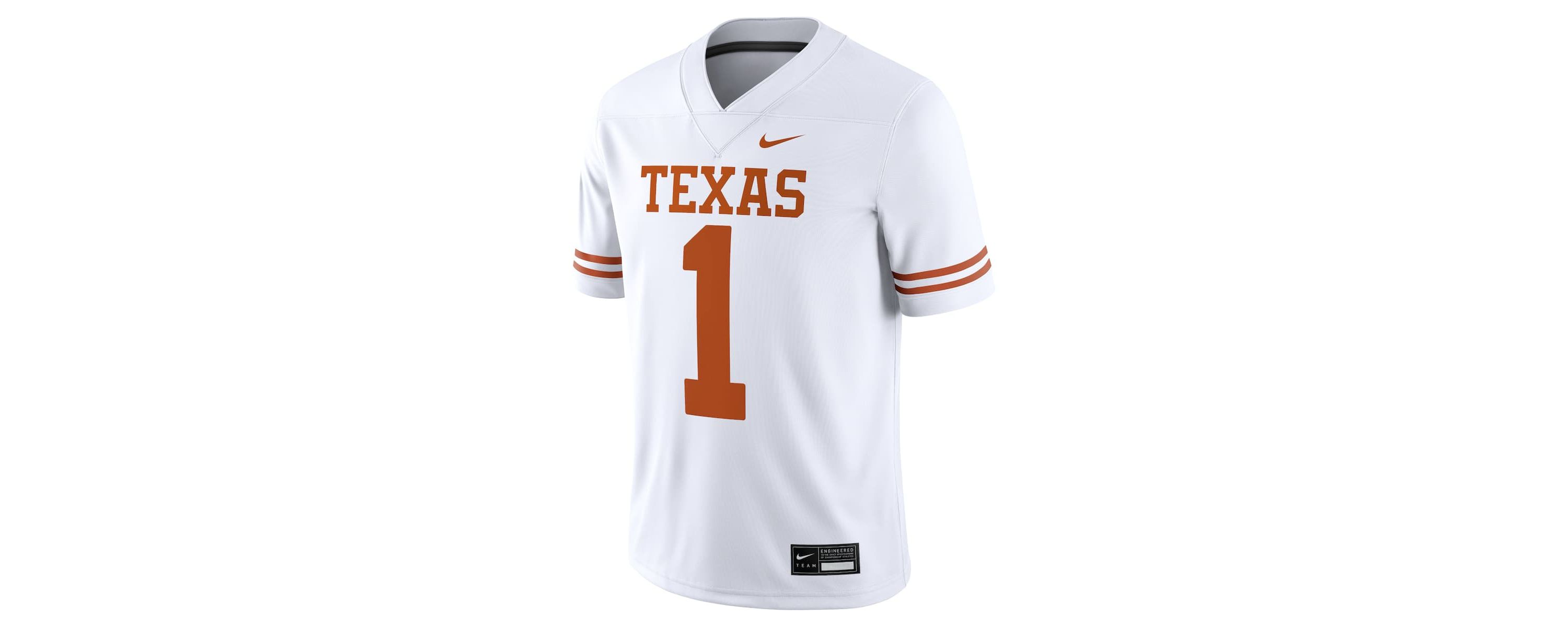 NCAA Nike #1 Texas Longhorns Game Jersey