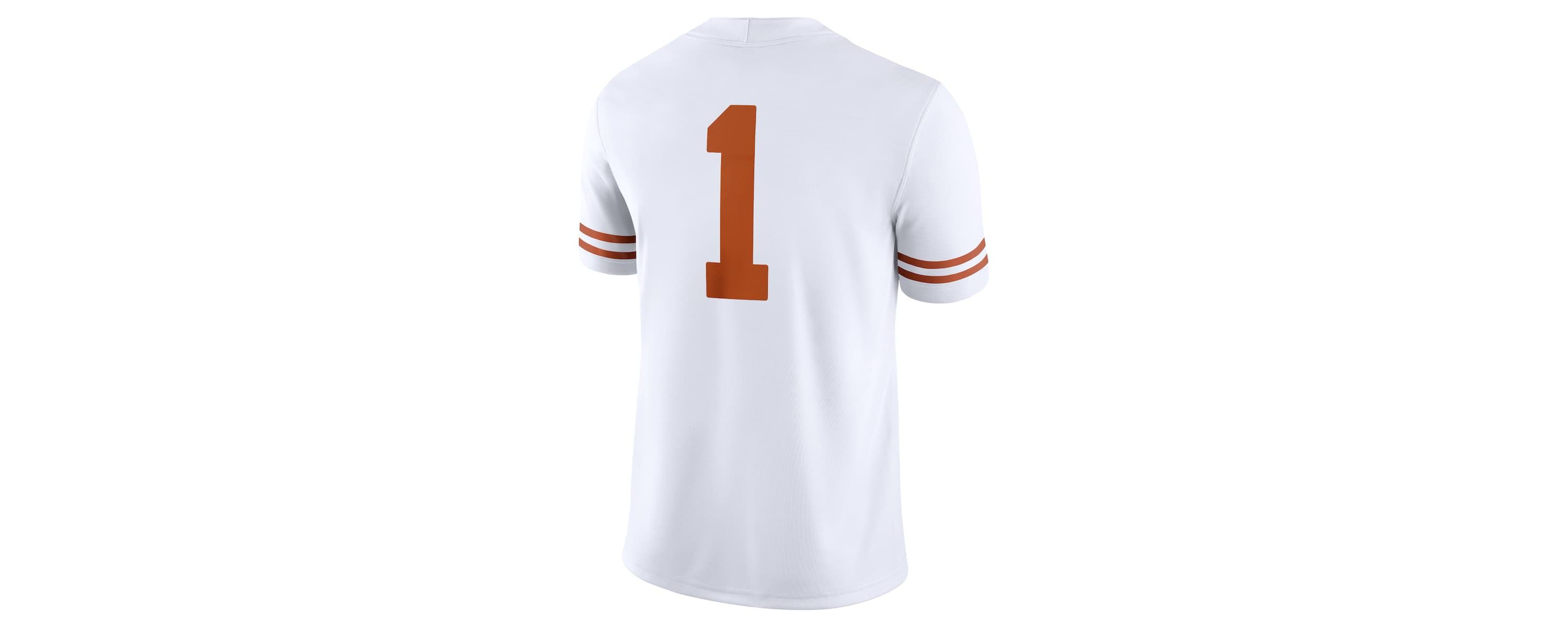 NCAA Nike #1 Texas Longhorns Game Jersey