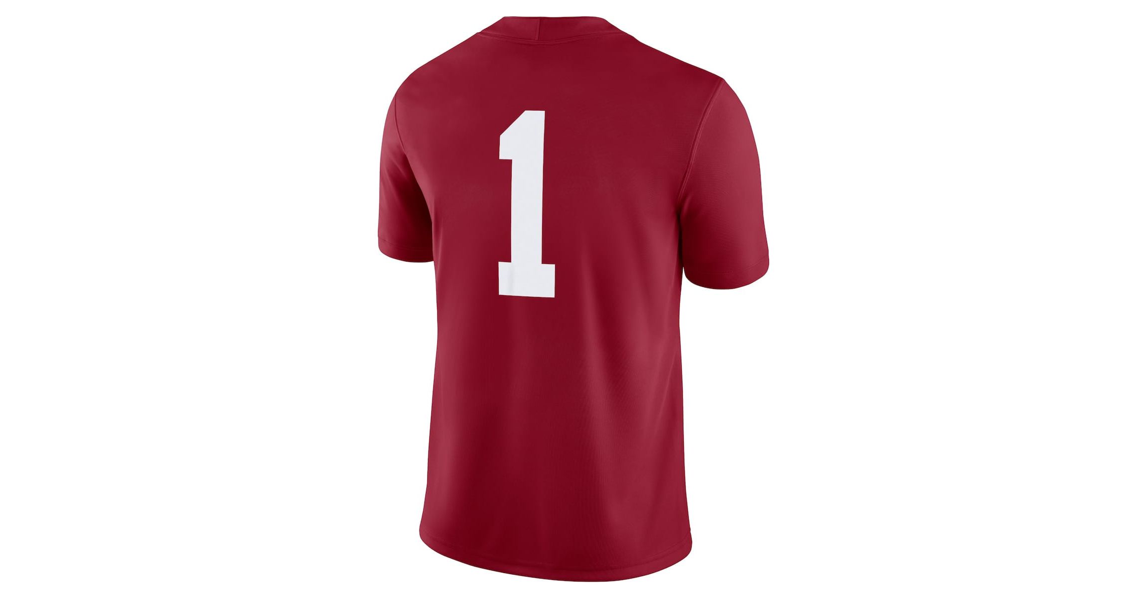 Alabama Crimson Tide NCAA Nike #1 Alabama Tide Game Jersey