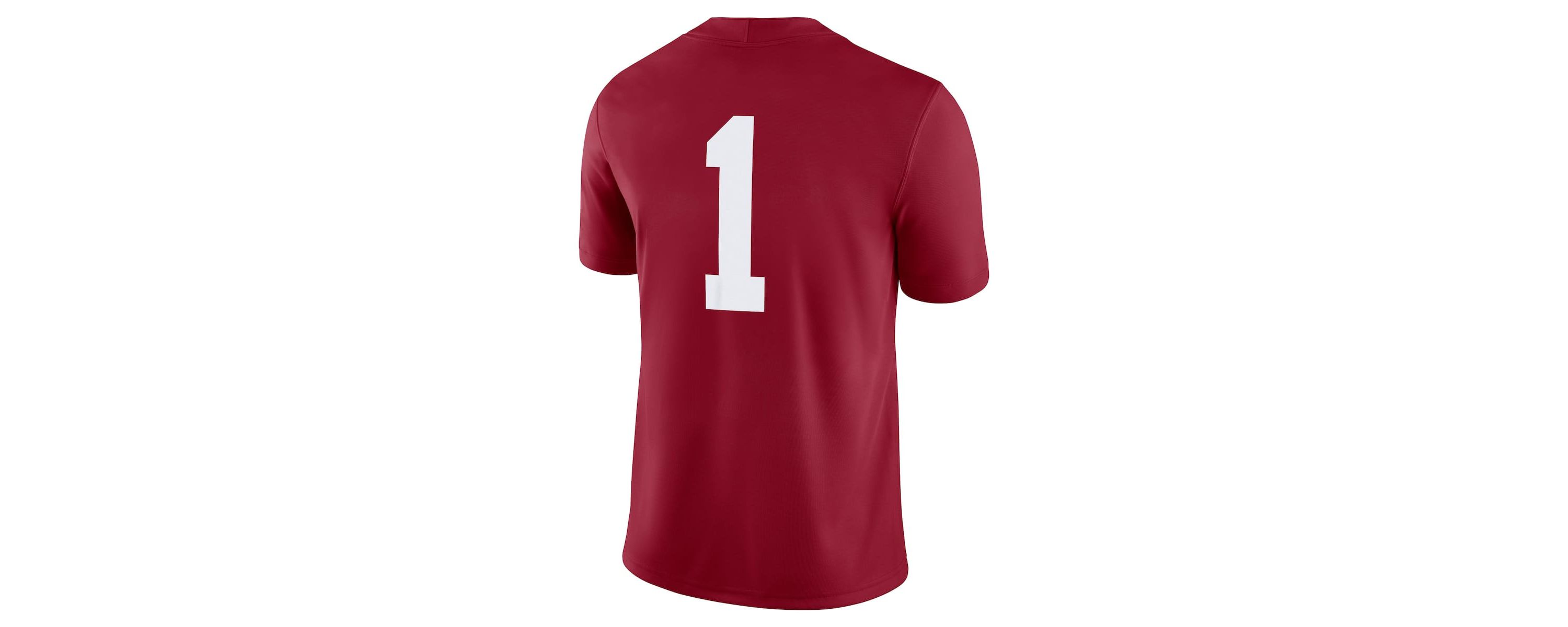 Alabama Crimson Tide NCAA Nike #1 Alabama Tide Game Jersey
