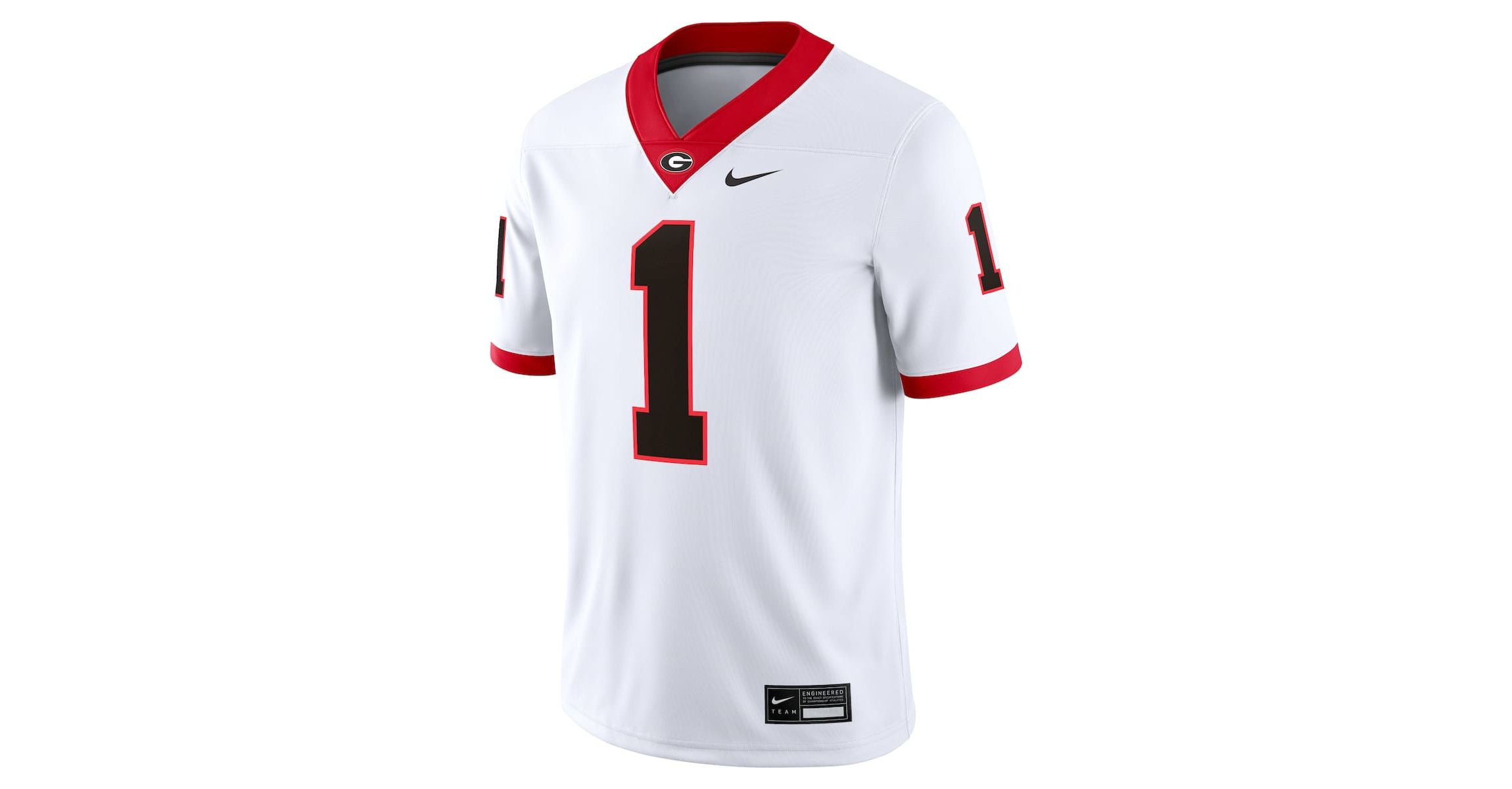 NCAA Nike #1 Georgia Bulldogs Game Jersey