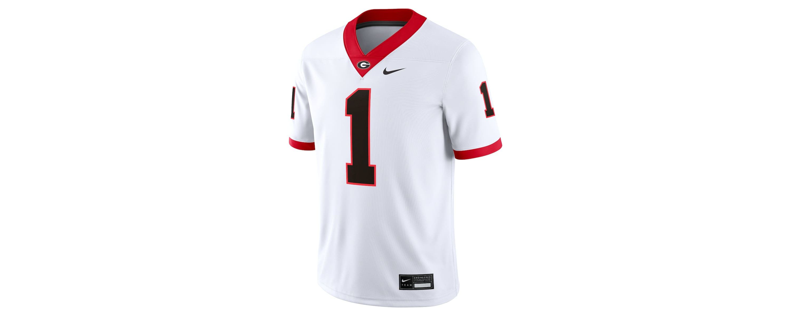 NCAA Nike #1 Georgia Bulldogs Game Jersey