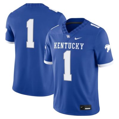 Men's NCAA Nike #1 Kentucky Wildcats Game Jersey, 2XL