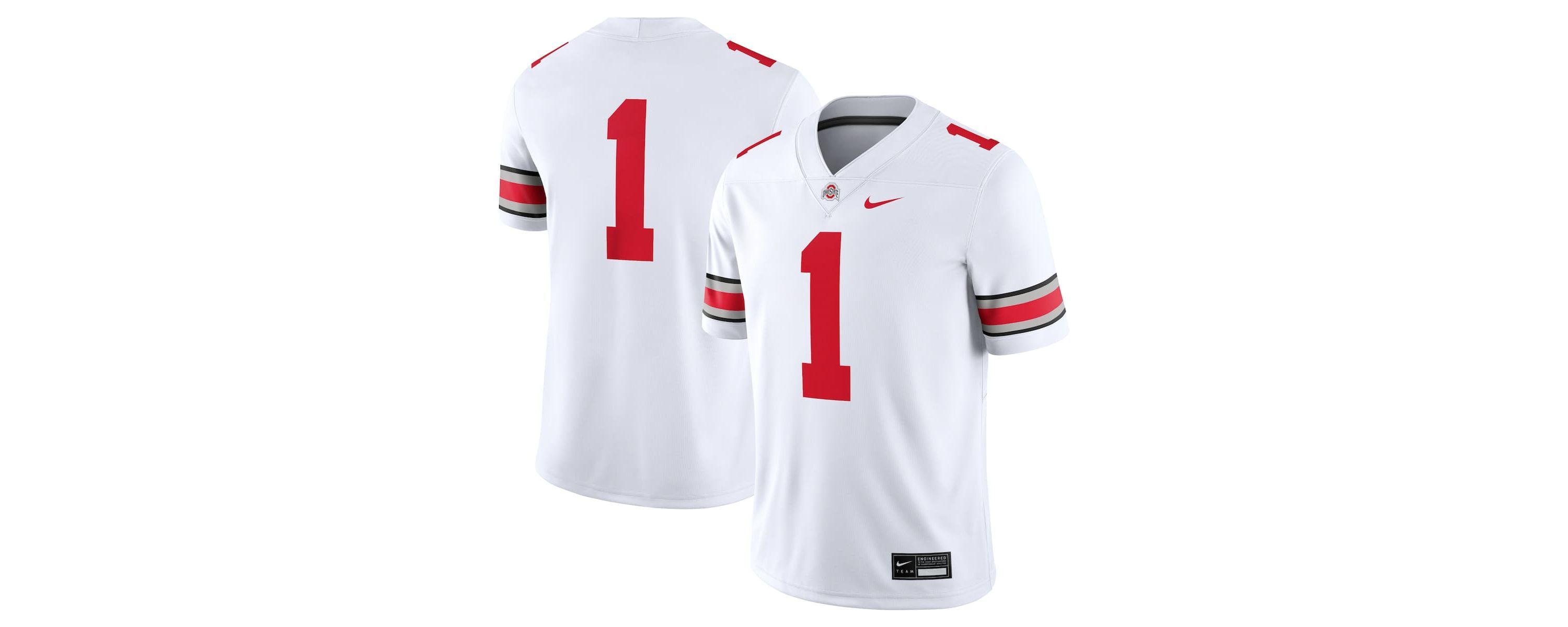 NCAA Nike #1 Ohio State Buckeyes Game Jersey