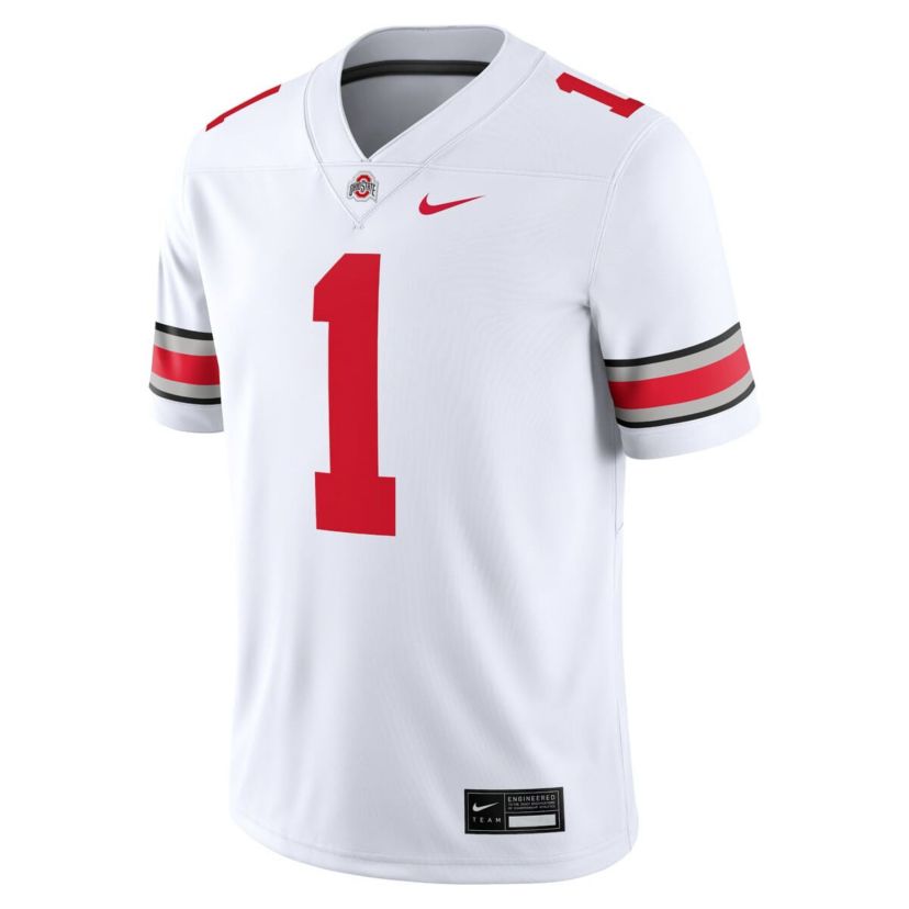 NCAA Nike #1 Ohio State Buckeyes Game Jersey