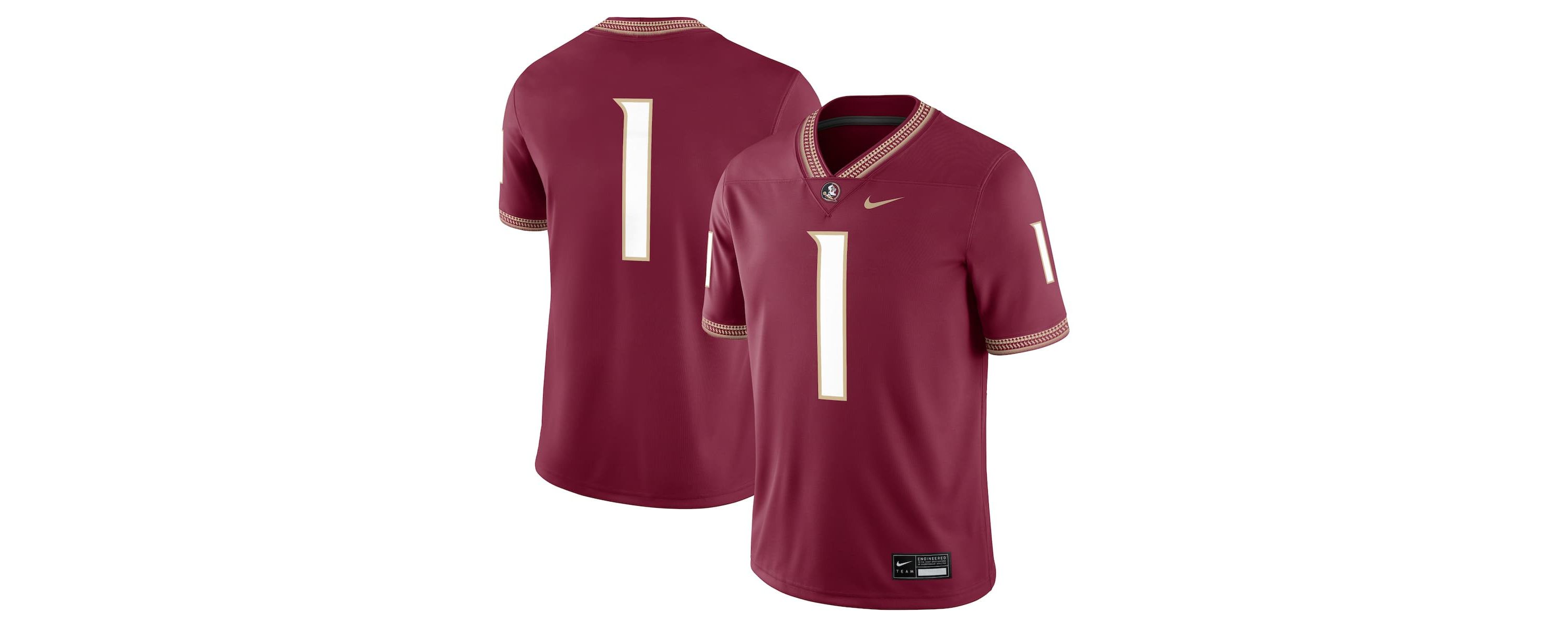 NCAA Nike #1 Florida State Seminoles Game Jersey