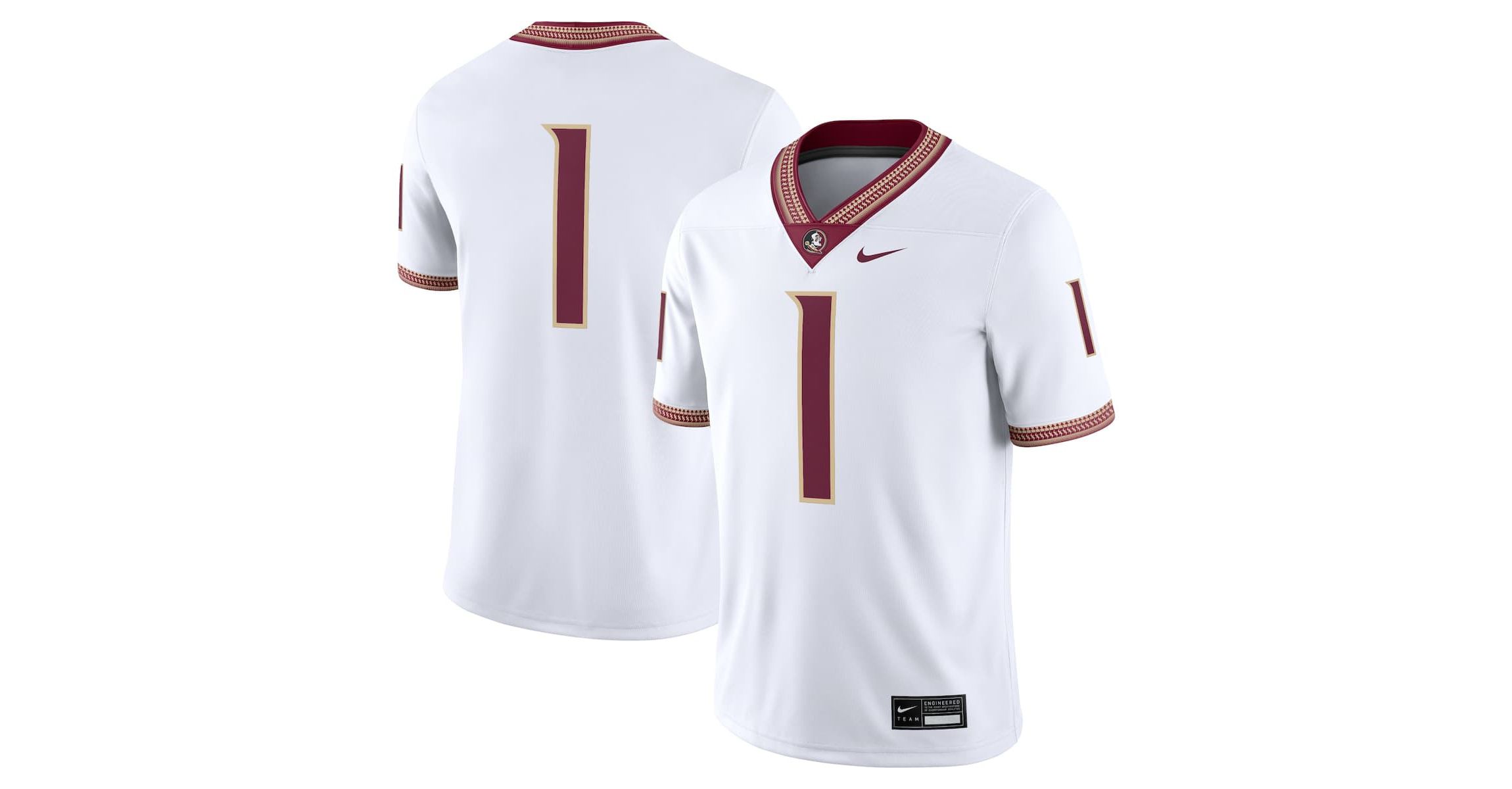 NCAA Nike #1 Florida State Seminoles Game Jersey