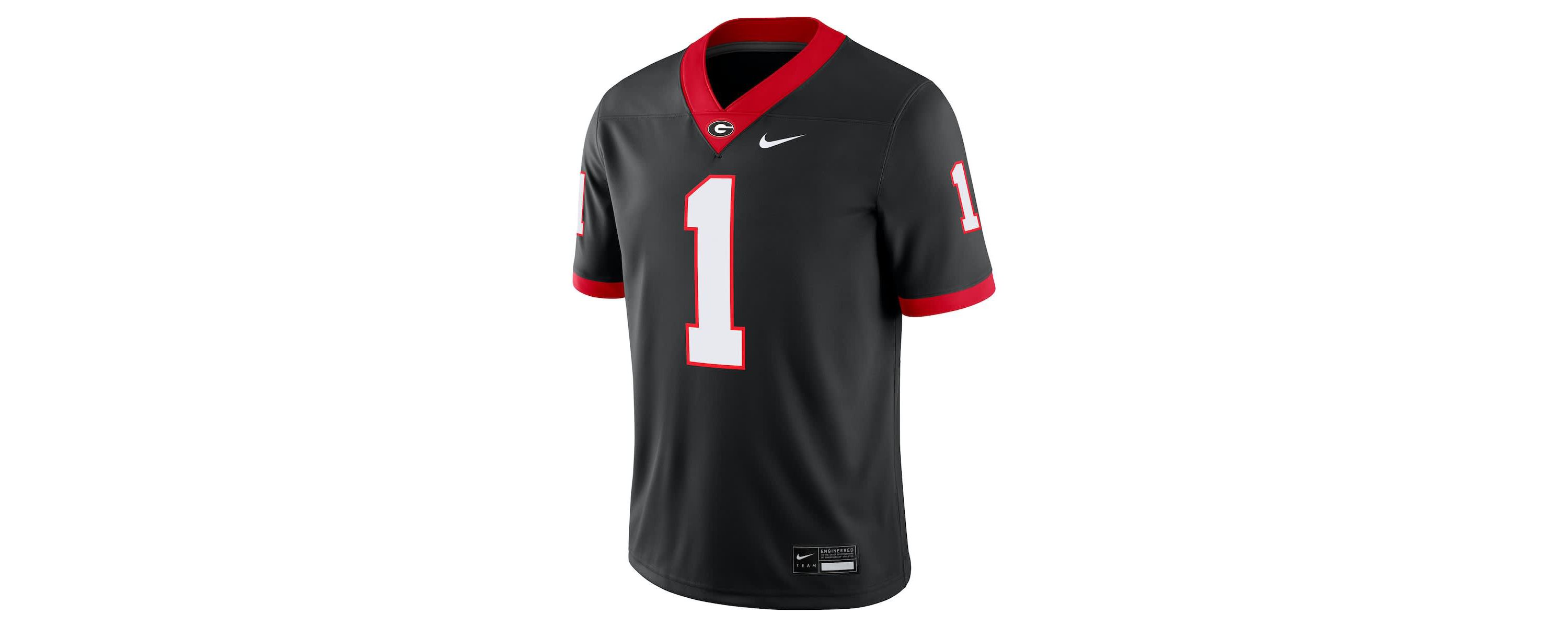 NCAA Nike Georgia Bulldogs Alternate Game Jersey