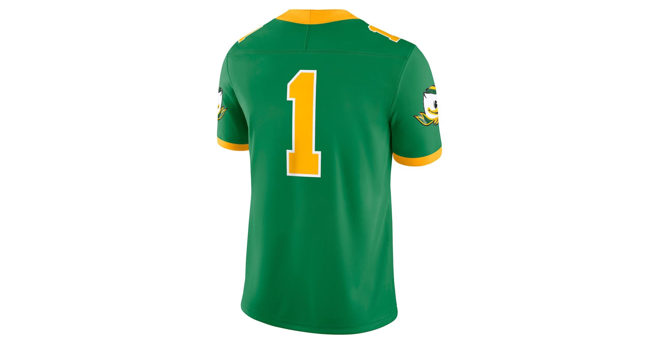 NCAA Nike #1 Oregon Ducks Alternate Game Jersey