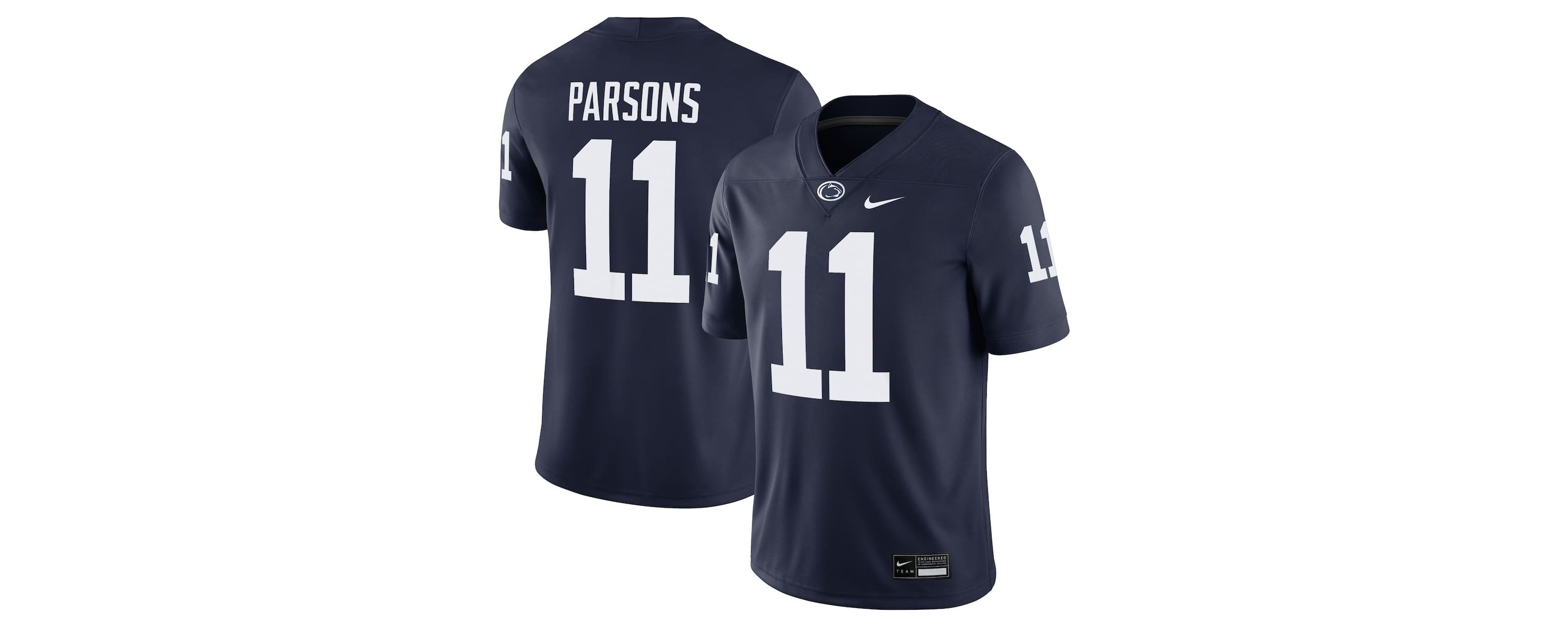 NCAA Nike Micah Parsons Penn State Nittany Lions Alumni Game Jersey