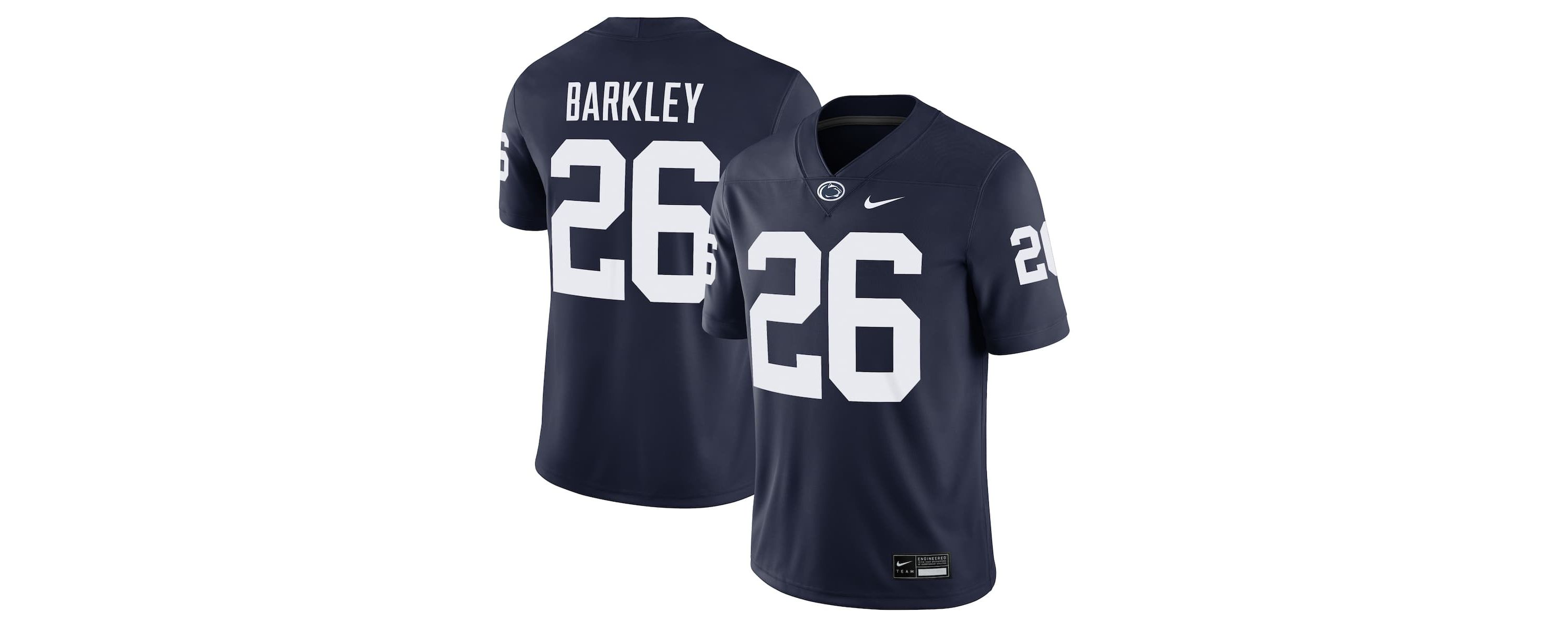 NCAA Nike Saquon Barkley Penn State Nittany Lions Alumni Game Jersey