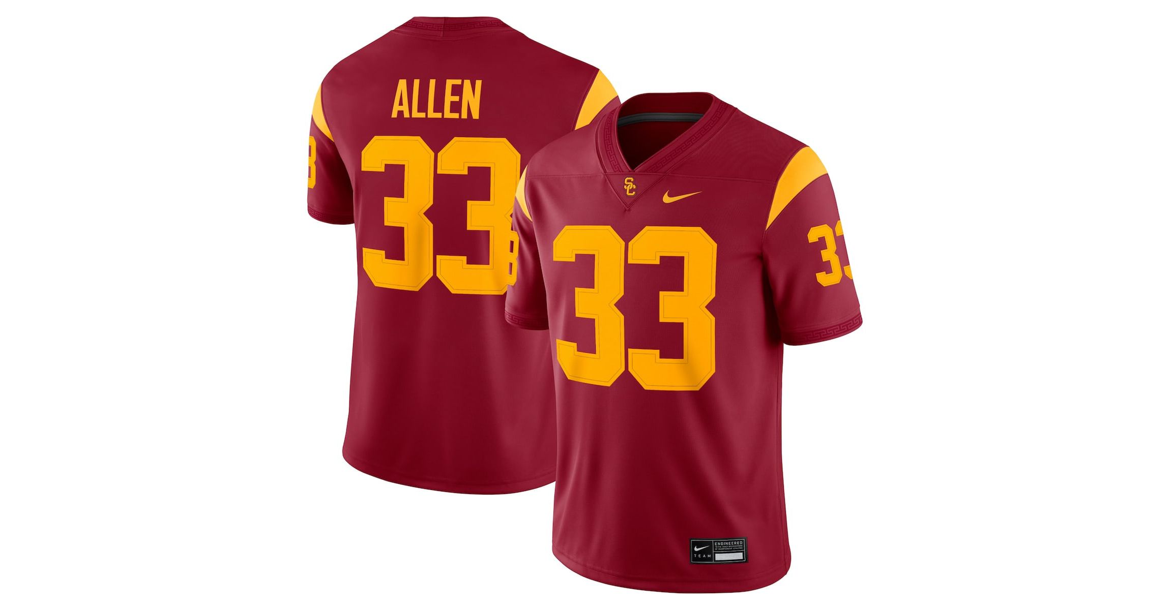NCAA Nike Marcus Allen USC Trojans Alumni Game Jersey