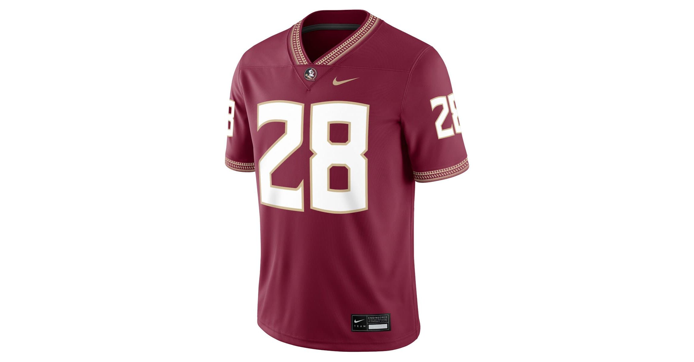 NCAA Nike Warrick Dunn Florida State Seminoles Alumni Game Jersey