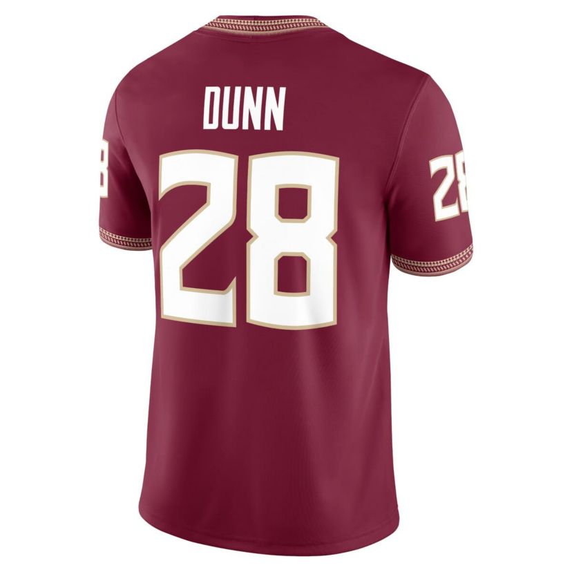 NCAA Nike Warrick Dunn Florida State Seminoles Alumni Game Jersey