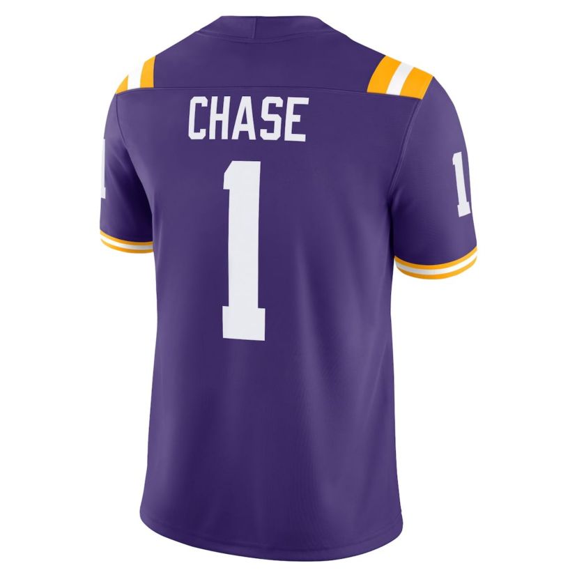 NCAA Nike JaMarr Chase LSU Tigers Alumni Game Jersey