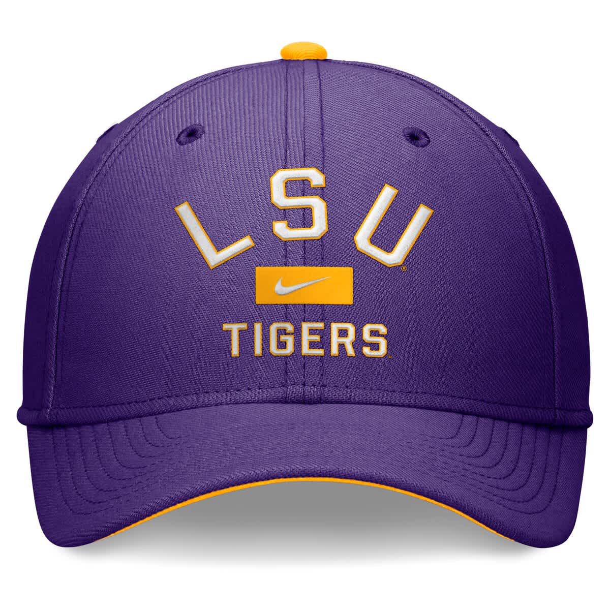 NCAA Nike LSU Tigers Primetime Rise Swoosh Flex Hat