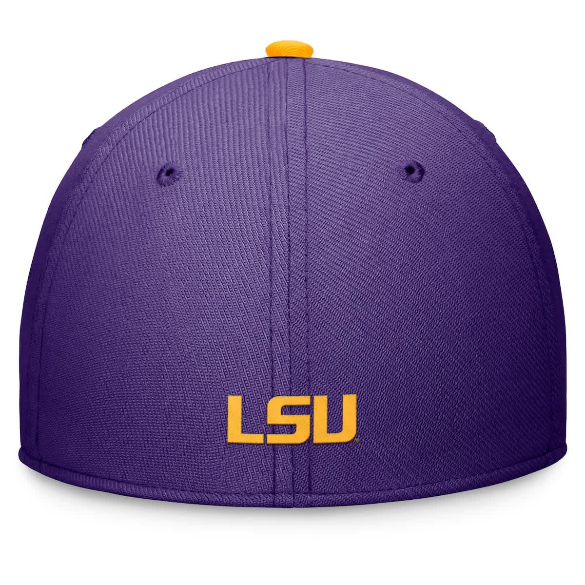 NCAA Nike LSU Tigers Primetime Rise Swoosh Flex Hat