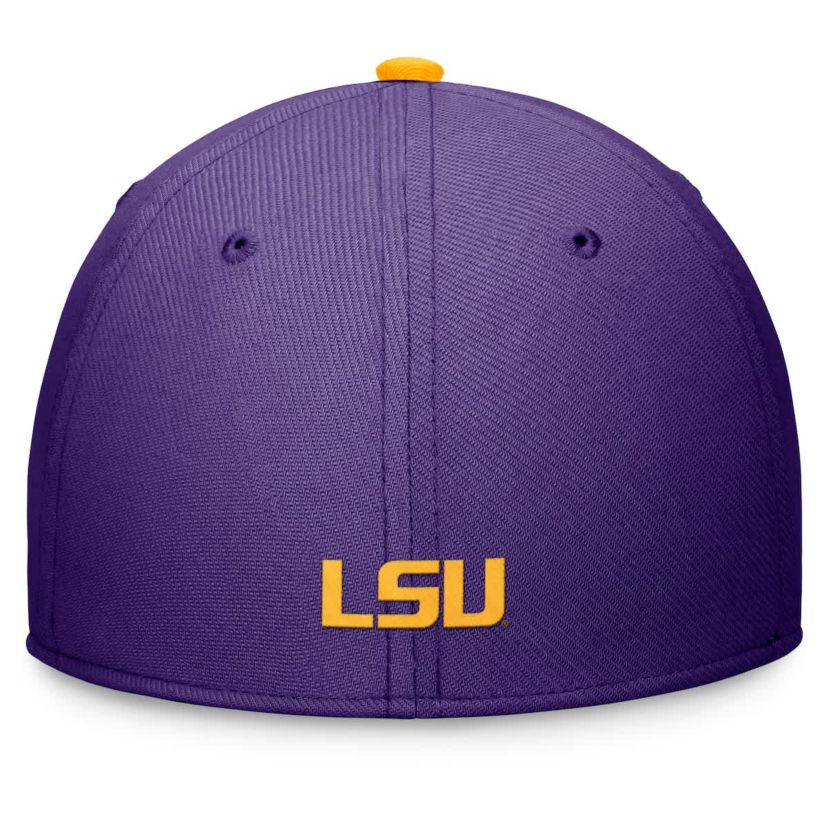 NCAA Nike LSU Tigers Primetime Rise Swoosh Flex Hat