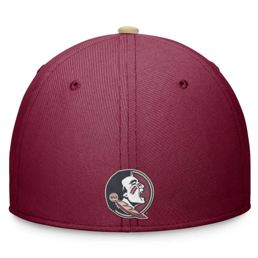 NCAA Nike Florida State Seminoles Primetime Rise Swoosh Flex Hat