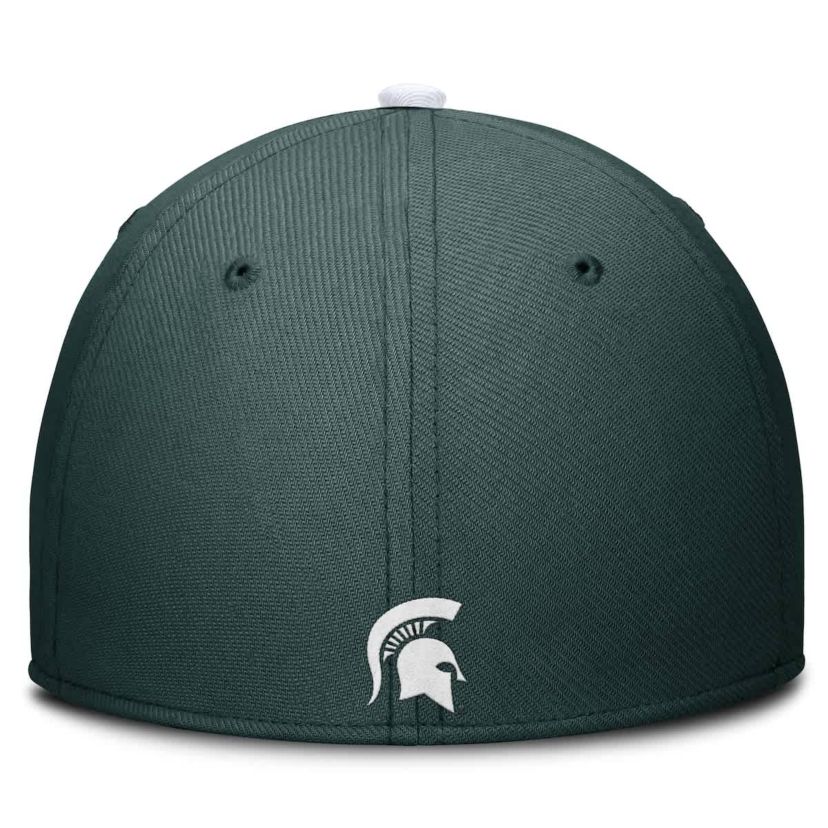 NCAA Nike Michigan State Spartans Primetime Rise Swoosh Flex Hat