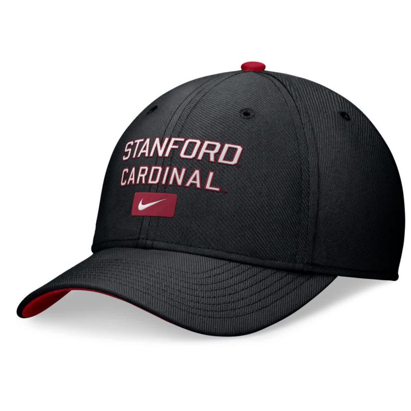Stanford Cardinal NCAA Nike Stanford Primetime Rise Swoosh Flex Hat