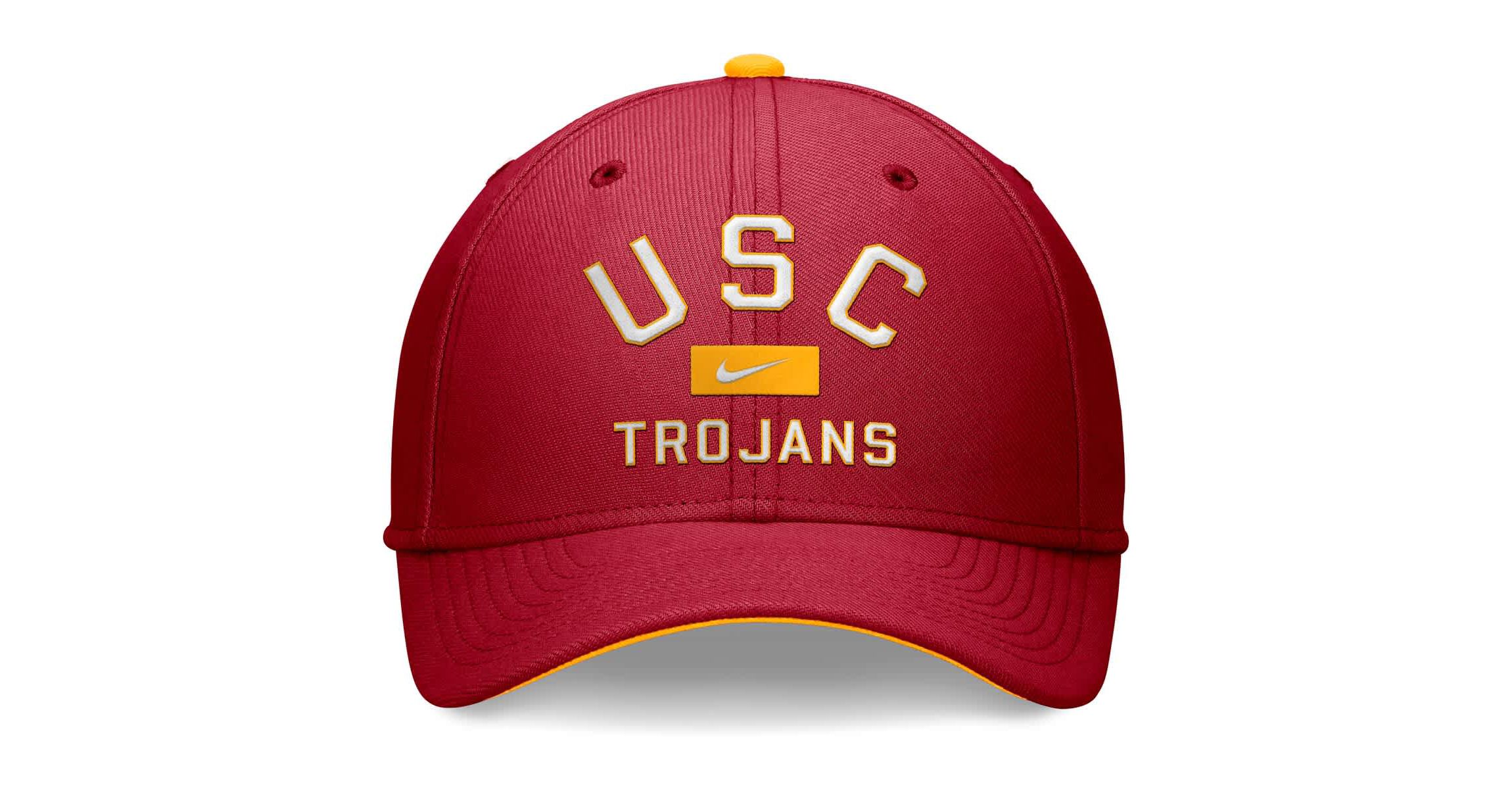 NCAA Nike USC Trojans Primetime Rise Swoosh Flex Hat