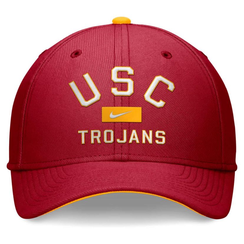 NCAA Nike USC Trojans Primetime Rise Swoosh Flex Hat