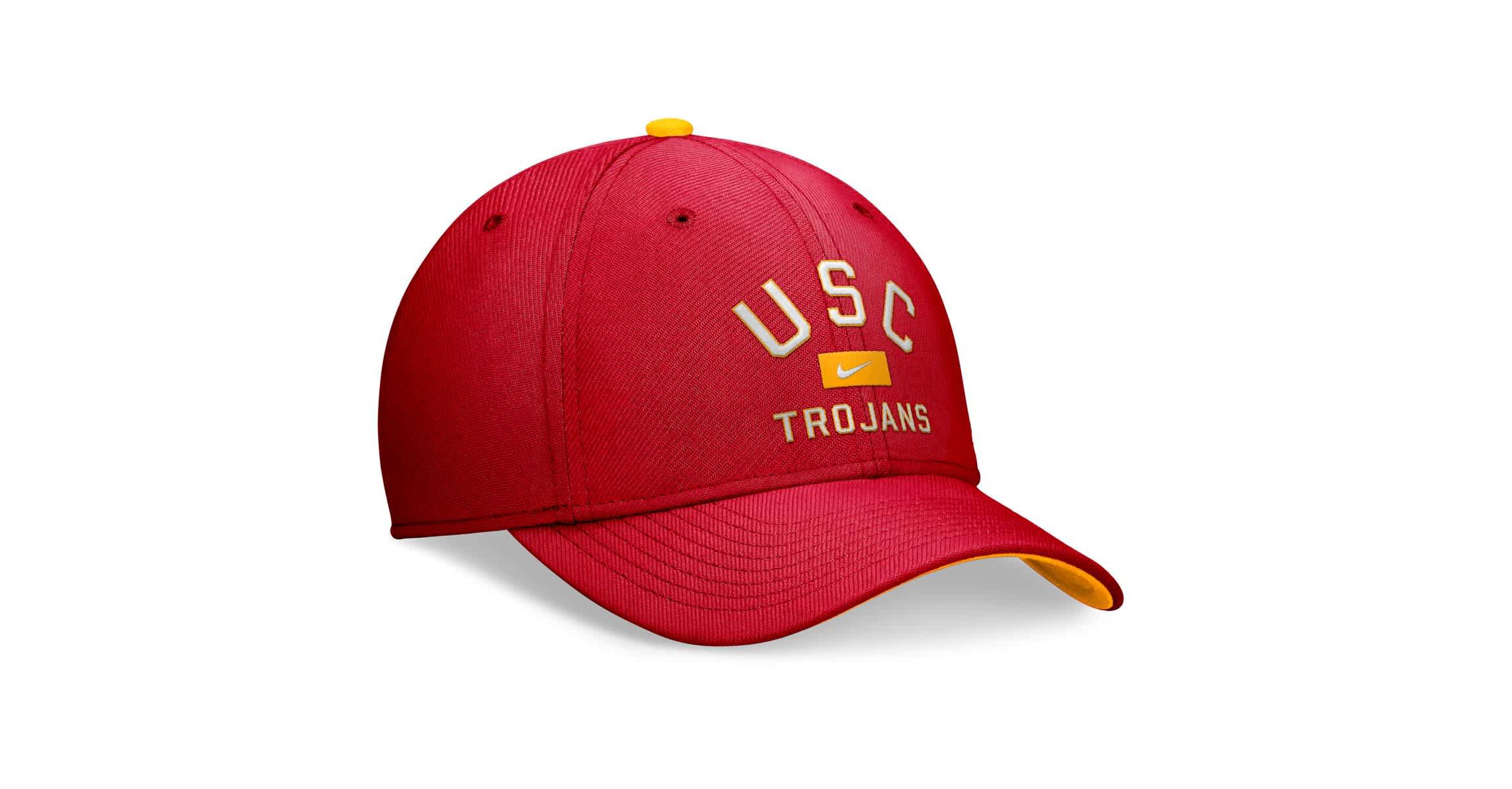 NCAA Nike USC Trojans Primetime Rise Swoosh Flex Hat