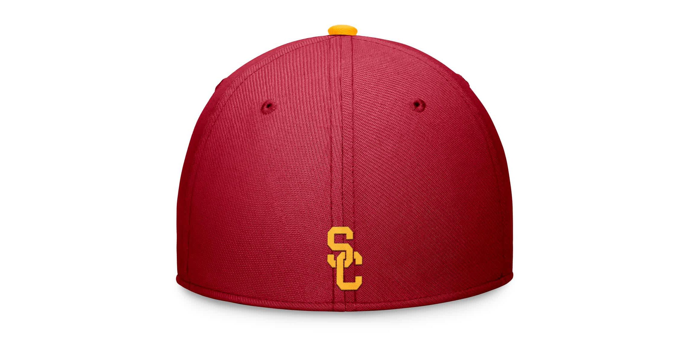NCAA Nike USC Trojans Primetime Rise Swoosh Flex Hat
